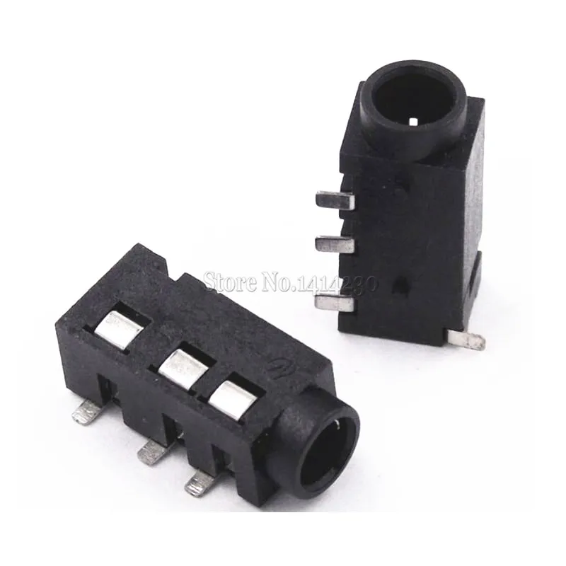 Аудиоразъем для наушников 3 5 мм 100 шт. 4 pin SMD MP3 аксессуары PJ320D|accessories|accessories