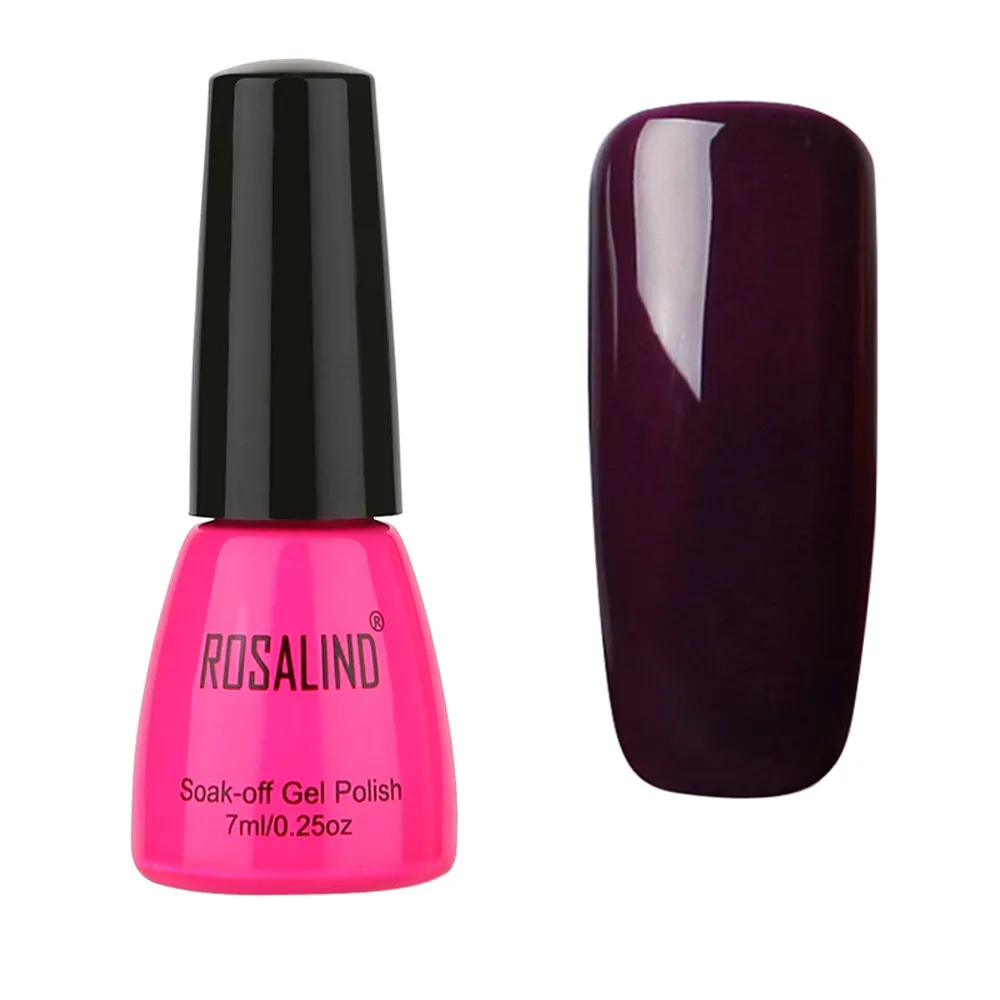 ROSALIND 7ML Gel Nail Polish Art Manicure Primer Acrylic Lacquer UV Lamp Poly Soak off Nails Accessorie | Красота и здоровье