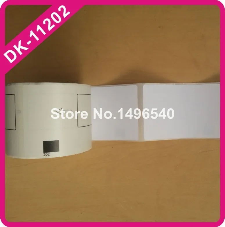 100X ROLL DK 11202 dk-11202 dk 202 labeler brother tape label etiquette |