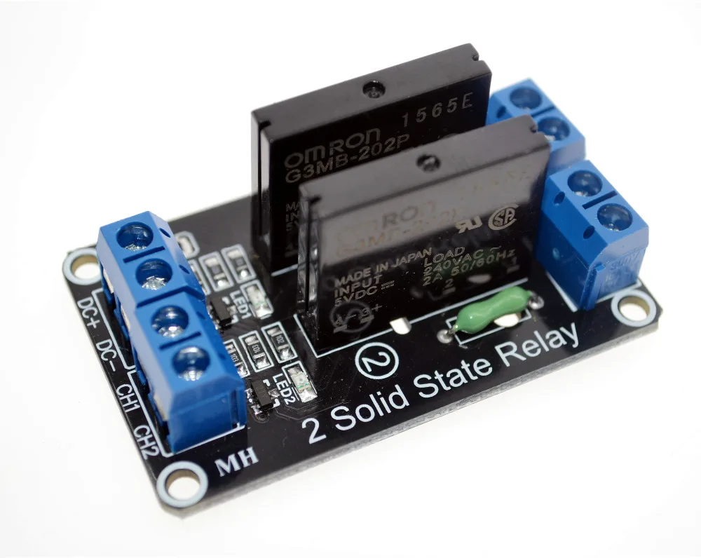 Бесплатная доставка умная электроника 2 канальный релейный модуль постоянного