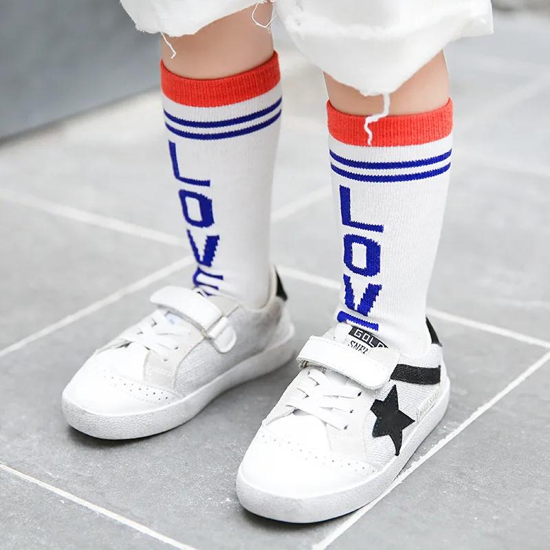 Детские спортивные гольфы для мальчиков и девочек 1 5 лет забавные Чулочные