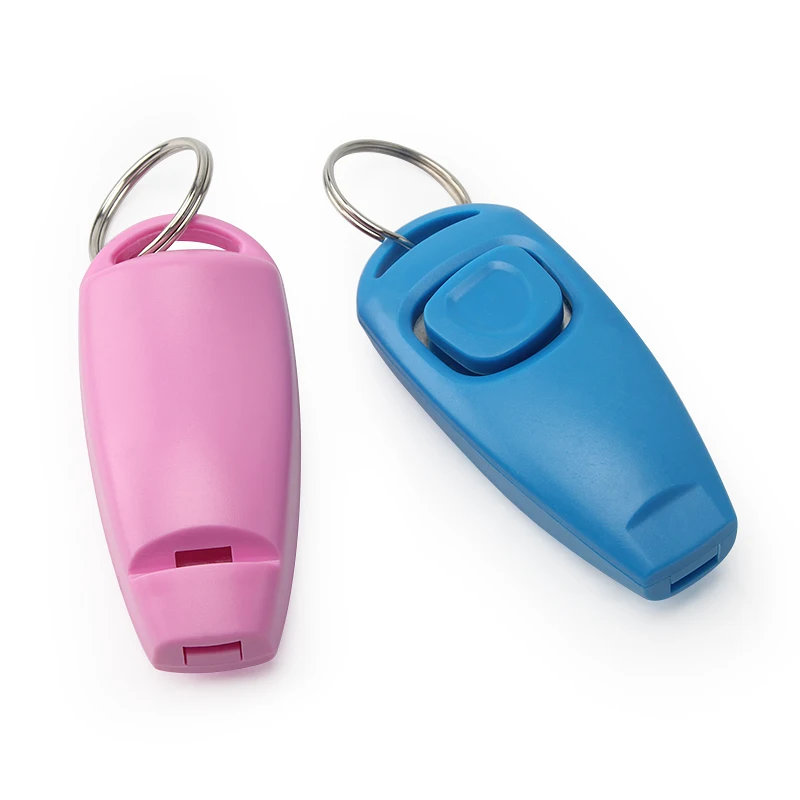 Кликер для собак брелок домашних животных тренировка со свистком | Дом и сад