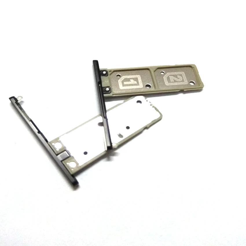 Новый черный держатель лотка для sim-карты замена одной двойной Sim Sony Xperia XA1 G3121 G3123