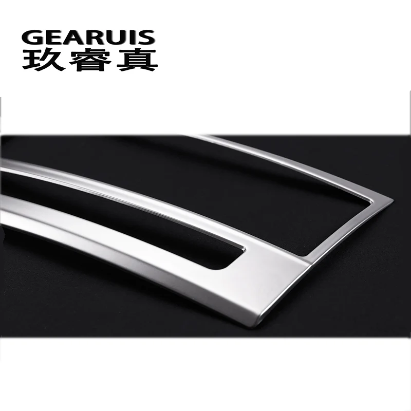 Автомобильный Стайлинг интерьера кондиционер CD панель украшение Накладка для