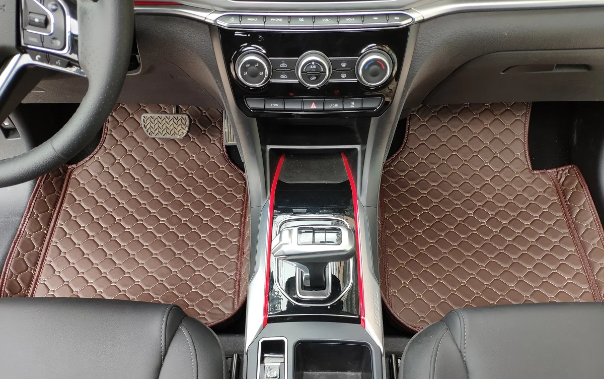 Custom fit автомобильные коврики для Audi A6 C5 C6 C7 A4 B6 B7 B8 A3 A5 A7 A8 A8L Q3 Q5 Q7 линованные коврики