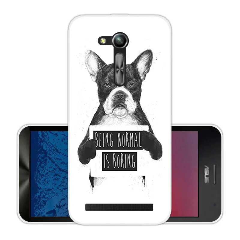 Мягкие чехлы из ТПУ для Asus Zenfone GO 2nd Gen zb452кг ASUS_X014D ZB450KL телефонов с рисунком 4 5 дюйма
