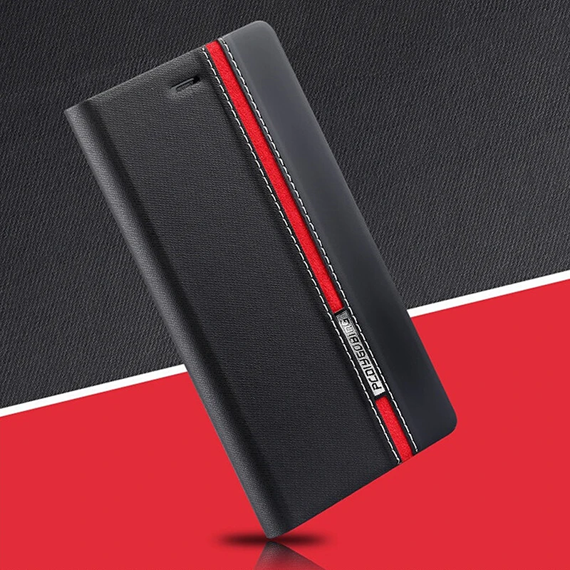 Роскошный чехол-книжка из искусственной кожи с подставкой для телефона Meizu 16XS 16s 6