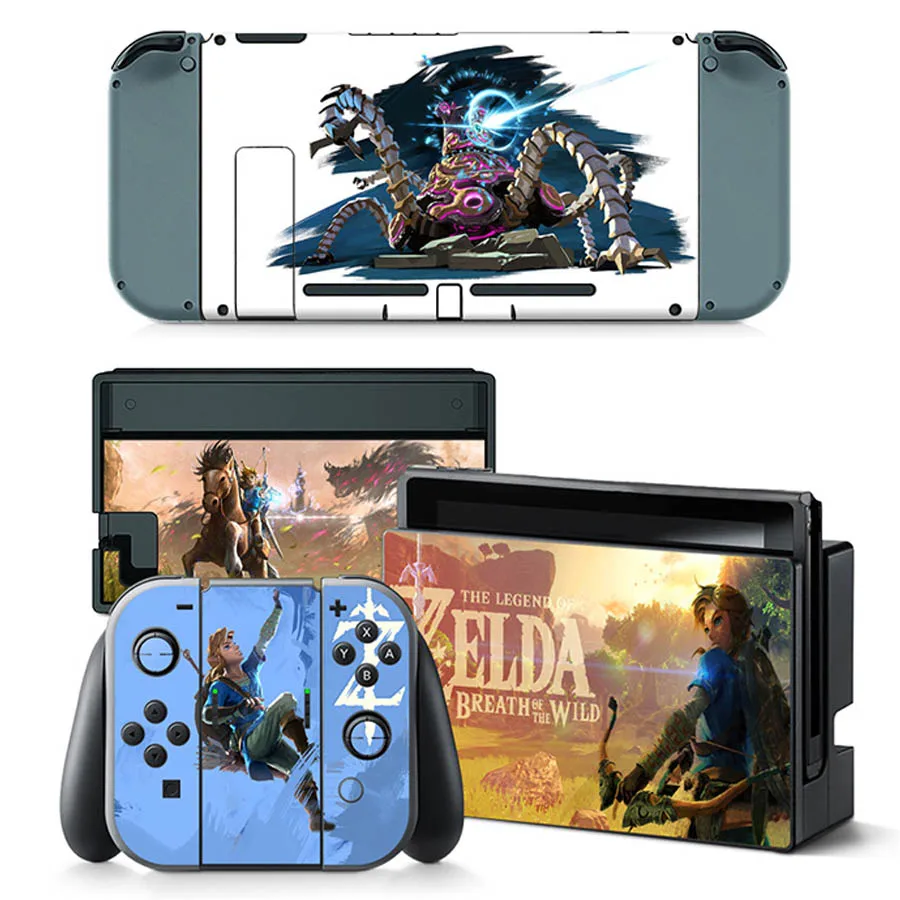 A006 Различные игровые Мультяшные наклейки для Nintendo консоли переключателя против царапин пыли кожи наклейки s для NS переключатель Геймпад контроллер - Цвет: A006