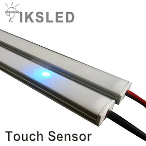 Оптовая продажа с завода, 12 в постоянного тока, сенсорный датчик SMD 5630 5730, жесткая светодиодная полоса с жестсветодиодный светодиодом, светильник вой алюминиевый корпус + крышка пк, светодиодная полоса освещения