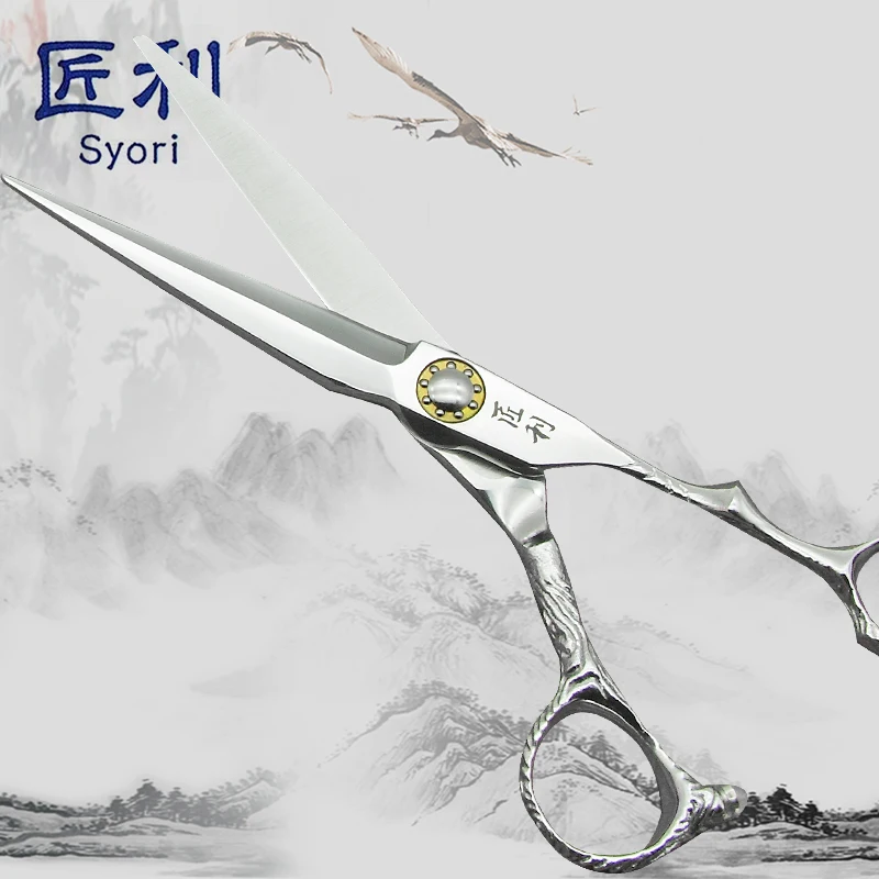 6 дюймовые профессиональные ножницы для волос режущие высокое качество из