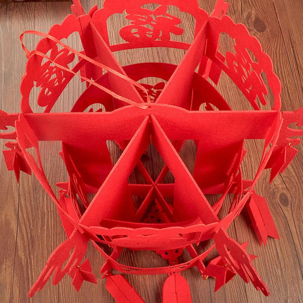 Китайский красный фонарь китайский 3D украшение для дома украшения праздника