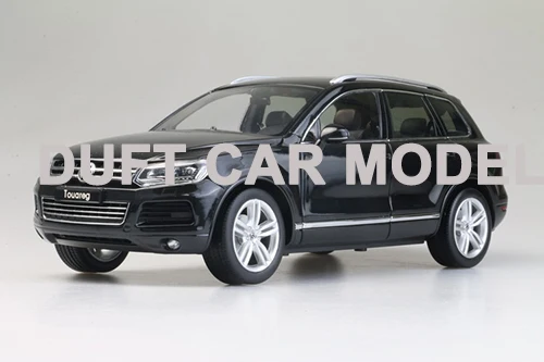 Black Литая 1:18 игрушка из сплава GTA Touareg, модель автомобиля, детская игрушечная машинка, оригинальная посылка для детей, игрушки для коллекции - Цвет: Black