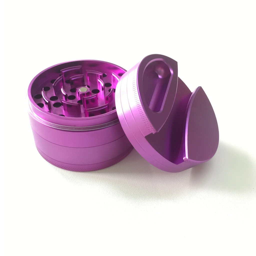 75 мм огромный измельчитель трав табака ручной шредер для кальян Чича