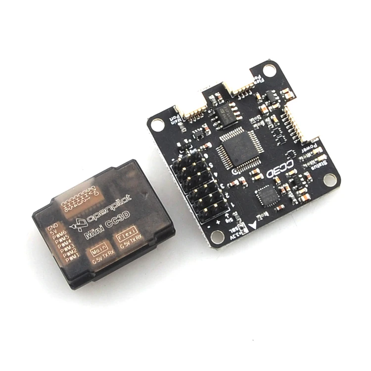 Плата контроллера полета JMT Openpilot MINI CC3D Atom для FPV 250 гоночного дрона