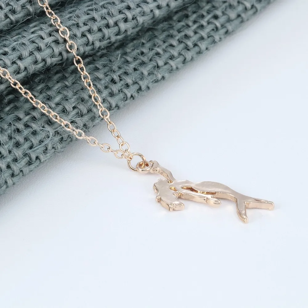 Женское длинное ожерелье с подвеской русалка|jewelry for women|love jewelrynecklace long |