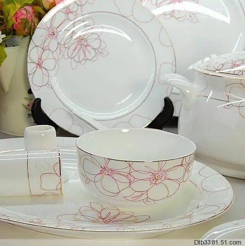 Bine China 48pcs Flower Love Dinnerware Set Ceram Tableware Set Ceramic Plates Bowls Dishes Plates Soupe Bowls Wedding Gift
Bine China 48pcs Flower Love Dinnerware Set Ceram Tableware Set Ceramic Plates Bowls Dishes Plates Soupe Bowls Wedding Gift