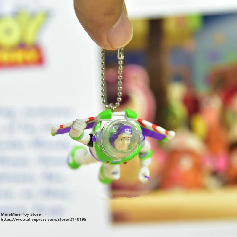 Disney Toy Story 3 Базз Лайтер Вуди Джесси 3-6 см Q версия ПВХ фигурки куклы детские игрушки