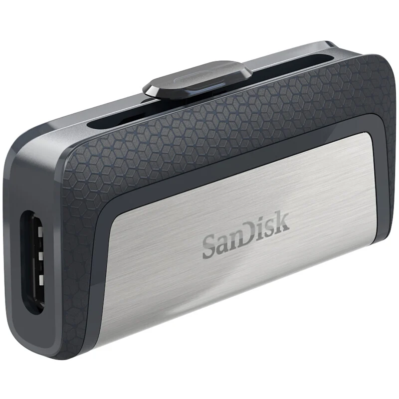 Двойной Флеш-накопитель SanDisk Тип-C USB флэш-накопитель USB3.1 Dual OTG SDDDC2 флешки 128 Гб 64 ГБ