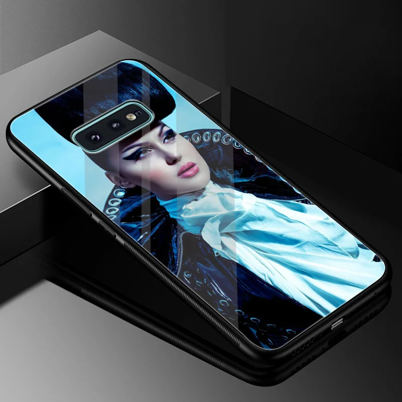 Стекло кардиган B богиня роспись красивый чехол повышенной прочности для Samsung A10