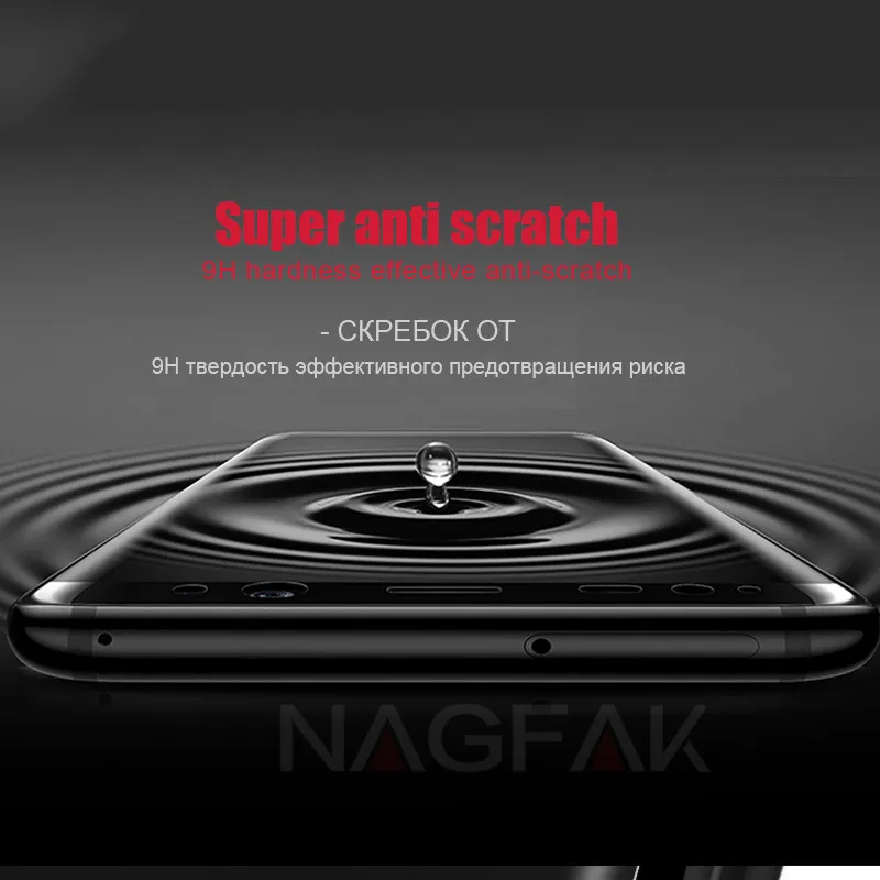 4D изогнутая мягкая защитная пленка для samsung Galaxy S8 S9 S10 Plus lite Note 8 9 S7Edge полное