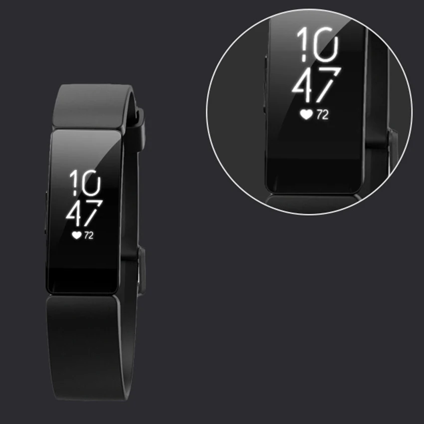 2 шт полное покрытие прозрачный протектор экрана для Fitbit Inspire/HR ультра тонкая HD мягкая защитная пленка tpu для Fitbit Inspire аксессуар