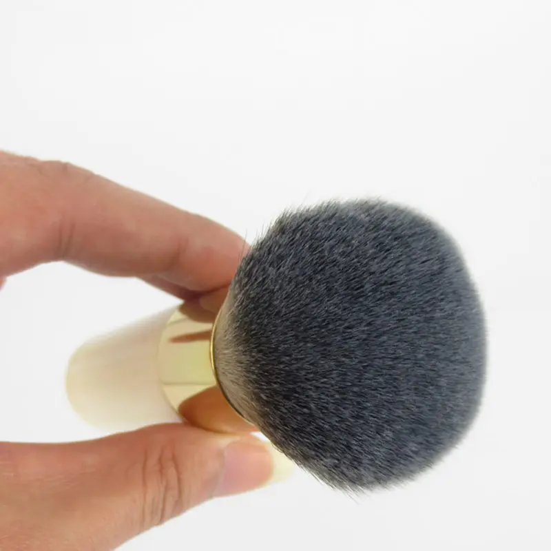 Бамбук Косметическая Фонд Кисти Ультра Плоский Расширенный Нейлон Кисть для