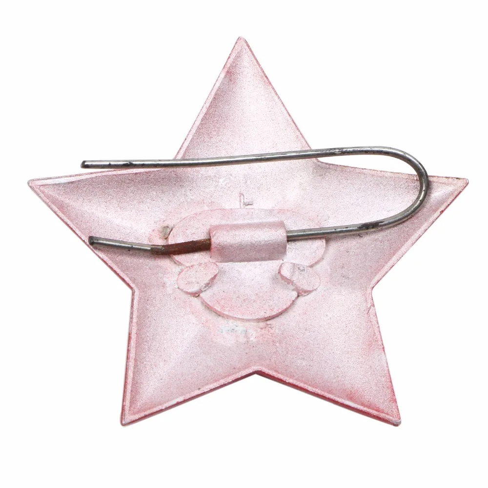 ORIGINAL CHINESE ARMY PLA CAP BADGE RED STAR |