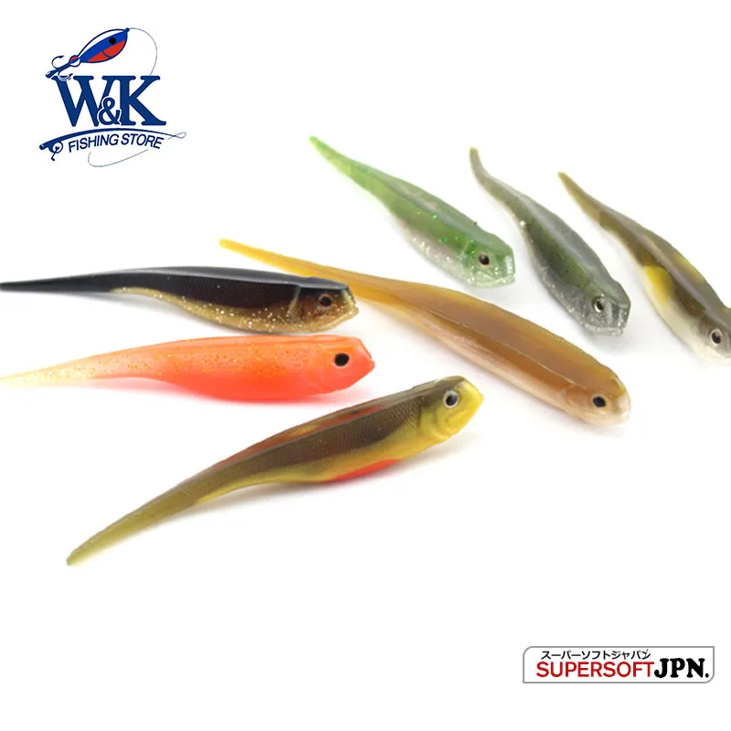 5 1 &quotPin Tail Baitfish приманки в стиле дартинга Мягкая приманка 13 см Pescar кормушка для