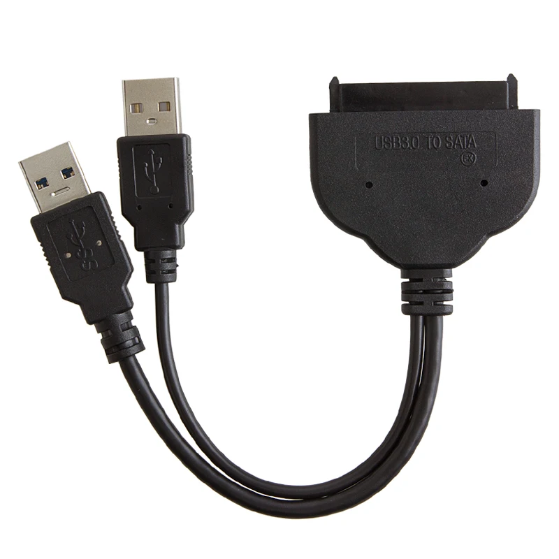 Соединительные кабели для жесткого диска ноутбука USB 3 0 к SATA 7 15 22Pin Кабель адаптер