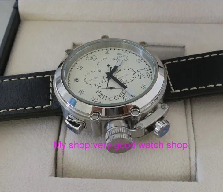 Часы наручные PARNIS Мужские автоматические многофункциональные механические с