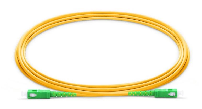 3 м SC APC Patchcord G657A волоконный патч кабель перемычка FTTH корд Simplex 2 0 мм ПВХ OS2 SM изгиб