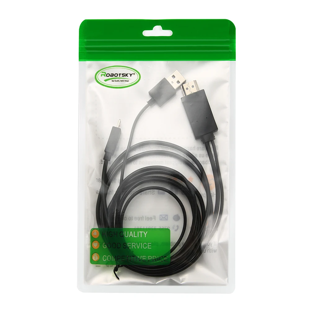 Micro USB 11 Pin к HDMI HDTV адаптер HDMI кабель для samsung Galaxy Note2 Note 3 S3 S4 S5 AV видео кабель