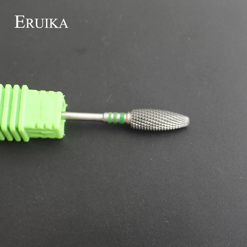 Eruika 1 шт. Вольфрам карбида ногтей Бурильное сверло Инструменты для ногтей Измельчители электрические маникюрные дрель удалить Гели для ногтей Польский аксессуар