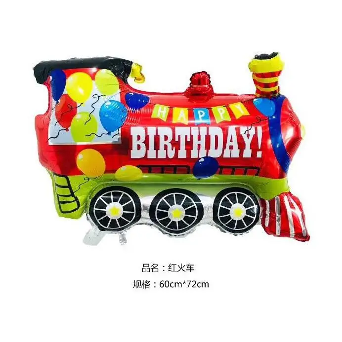 1 шт. мультяшный автомобиль фольгированный воздушный шар свадебный грузовик