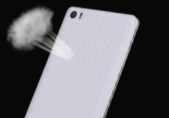 Защитная пленка для экрана из углеродного волокна задняя Prestigio Muze E5 LTE G7 X5 E7 F5 B3 B5 B7