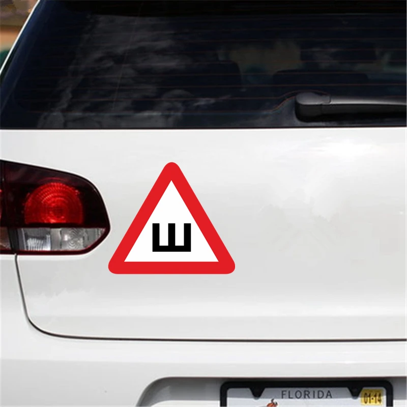 

CS-518#19*21.5cm sticker Badge SH, studs, studded rubber funny car sticker and decal full color auto car stickers