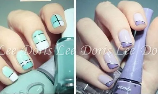 LCJ розничная 1 мм линия для ногтей для украшения ногтей Diy дизайн ногтей самоклеющиеся Переводные инструменты, 11 цветов на выбор