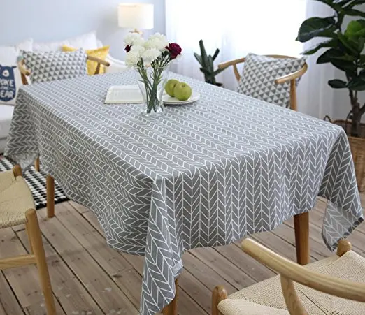 

Flow Heavy Weight 60-Inch by 84-Inch Fabric Tablecloth