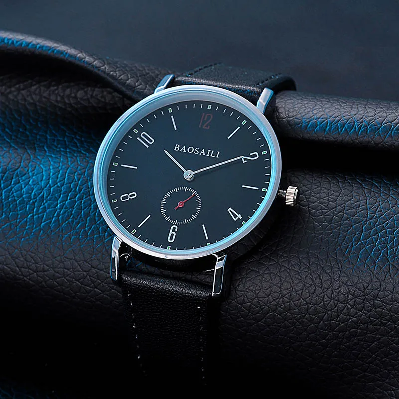 BSL997 бренд BAOSAILI аналоговый дисплей дата водонепроницаемый деловой мужской