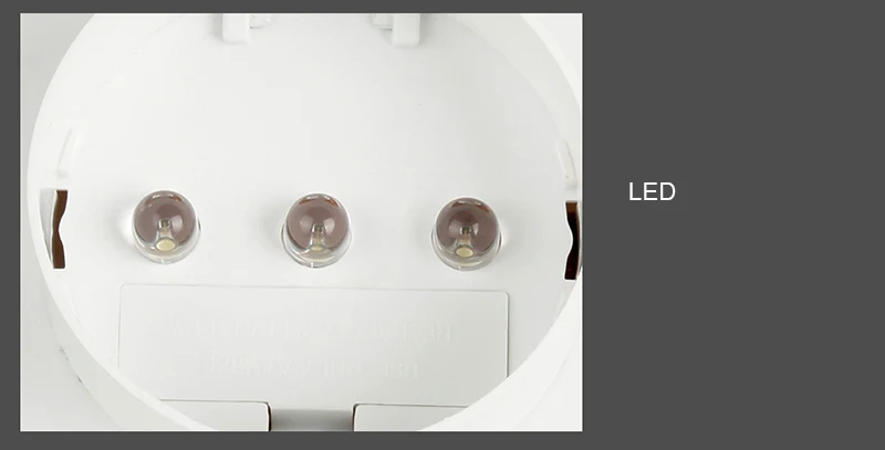 Lamparas lustre Солнечный 3LED светильник для раковины Открытый дождь светильник ing настенный светильник забор лампа черный белый