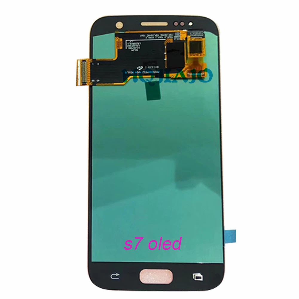 Тестовый OLED ЖК-дисплей для SAMSUNG Galaxy S7 G930 G930F ЖК-дисплей сенсорный экран дигитайзер для SAMSUNG S7 G930F SM-G930F в сборе