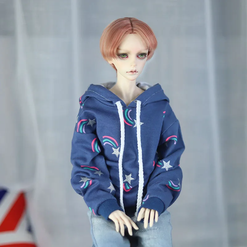 BJD новая весенняя Спортивная толстовка с капюшоном 2 цвета подходит для 1/4 1/3 мsd DD