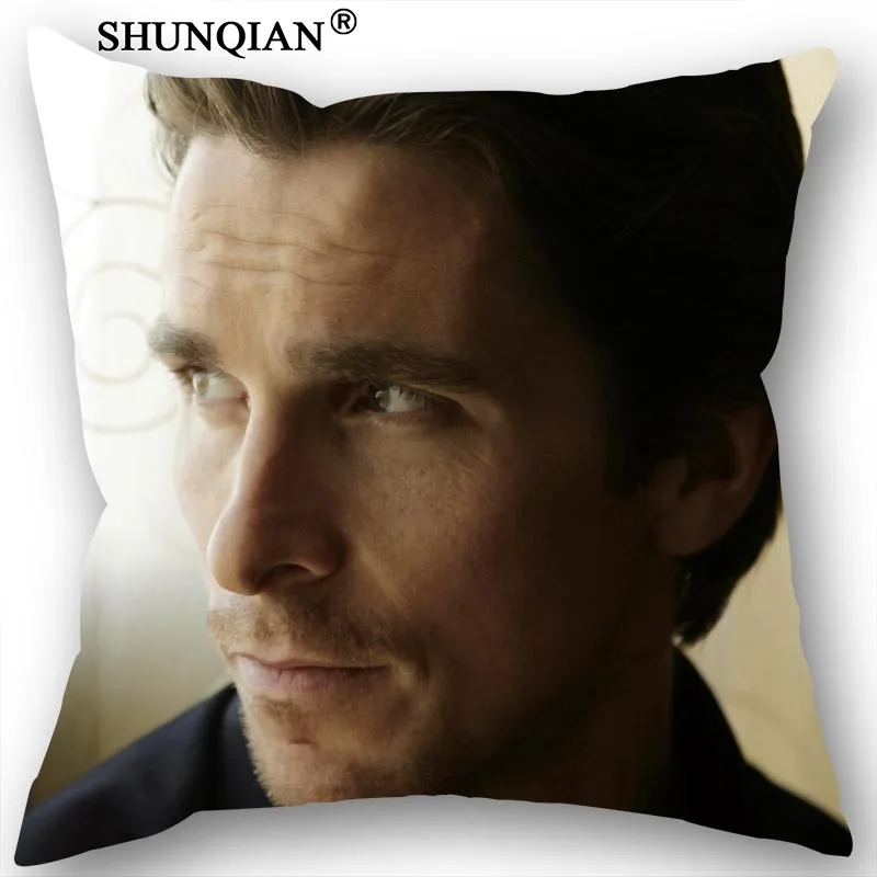 Лучший Кристиан Бэйл декоративная Свадебные наволочки наволочка на заказ