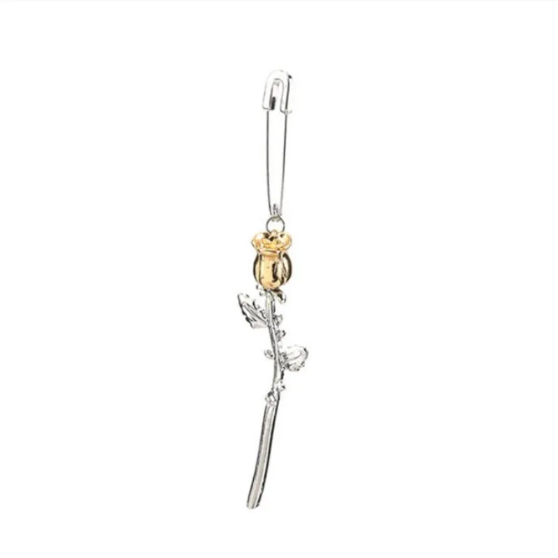 Timlee E090 новые серьги с розой металлические подвески модные аксессуары оптовая