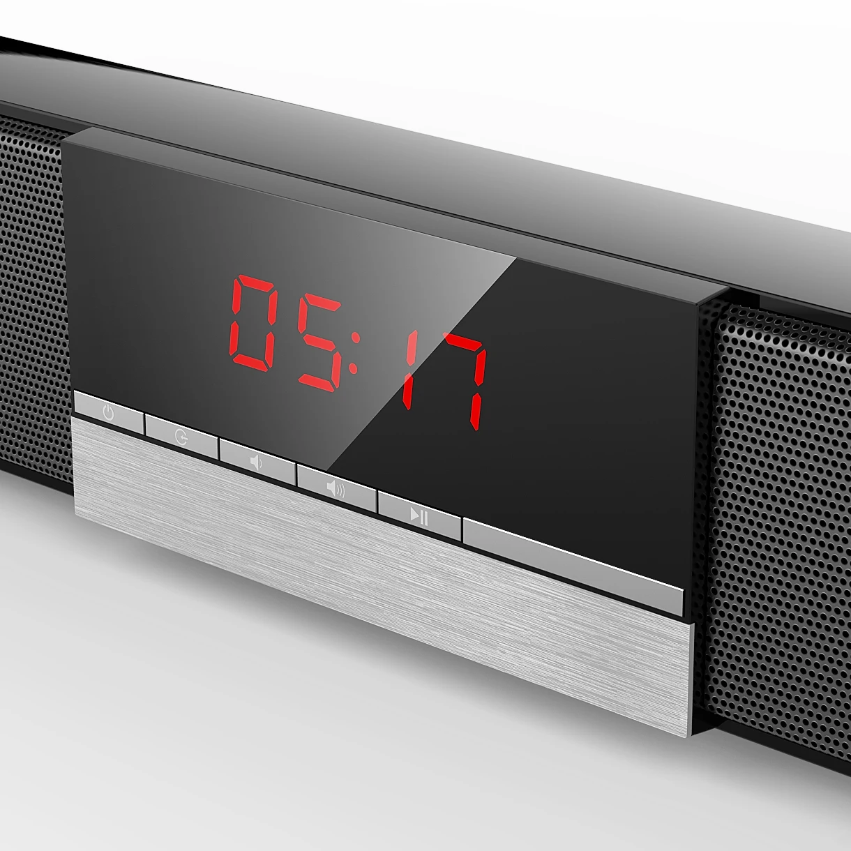 Новый Shunpad S R100 беспроводной Bluetooth Саундбар стерео динамик с светодиодный дисплей