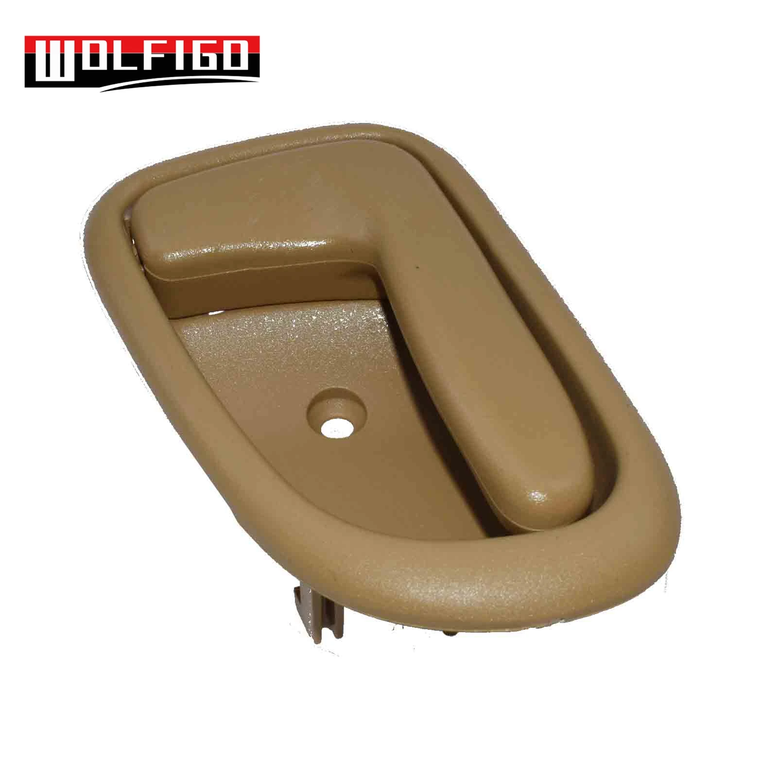 WOLFIGO черная/бежевая/темно серая внутренняя дверная ручка Передняя и задняя