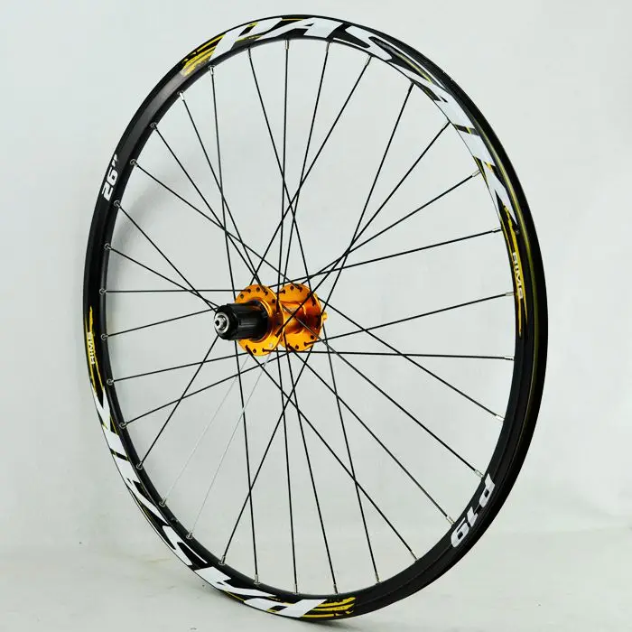 27.5 Golden Hub Gold Mtb 26 29 27,5 ER 32 отверстия дисковый тормоз Горный велосипед задние колеса шесть отверстий Центральный замок MTB велосипед задние колеса 4 герметичные подшипники - Цвет: 27.5 Golden Hub Gold
