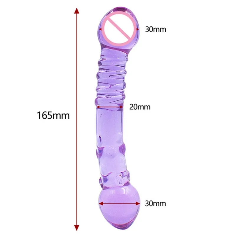 ANAL PLUG Crystal Glass Dildos Anal Sex Adult Toys Penis Vibrators for Female Masturbation Drop Shipping | Красота и здоровье