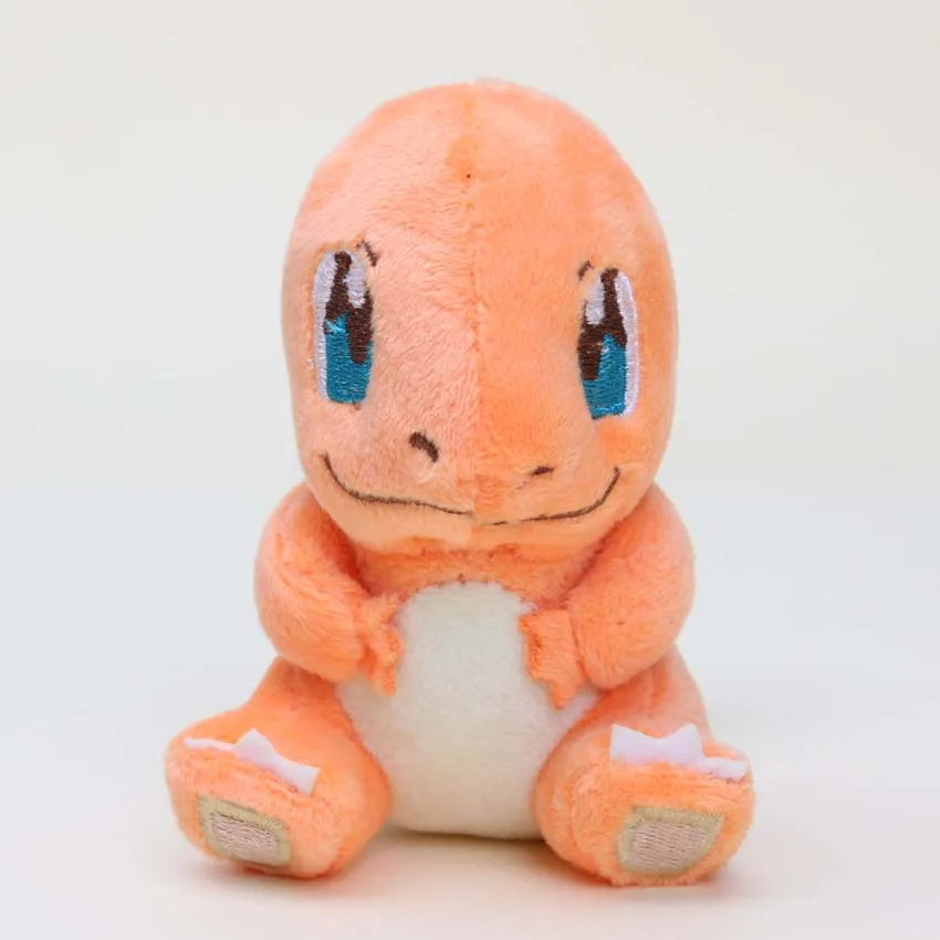 16 шт./лот карман игрушки куклы Charmander Snorlax Cubone Dragonite Snivy Mewtwo Torchic плюшевые игрушки мягкие куклы