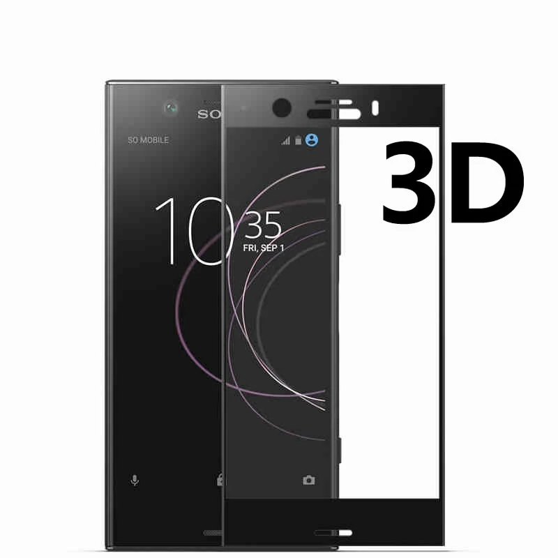 Для Sony Xperia XZ1 G8342 G8341 3D полное покрытие закаленное стекло Защита для экрана
